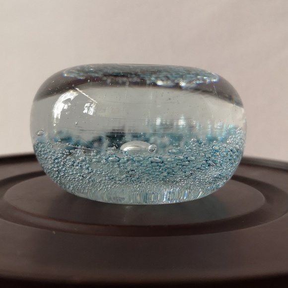 Beautiful Art Glass Paperweight by Award Winning Glass Artist Ron Lukian Quebec - Picture 2 of 6